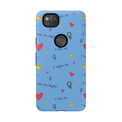 Inspiring Phone Case - 'I Love Me' Design - Tough Cases