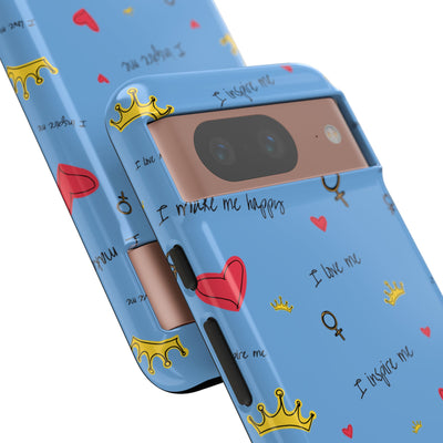 Inspiring Phone Case - 'I Love Me' Design - Tough Cases