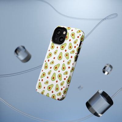Avocado Pattern Impact-Resistant Phone Case - Fun & Functional