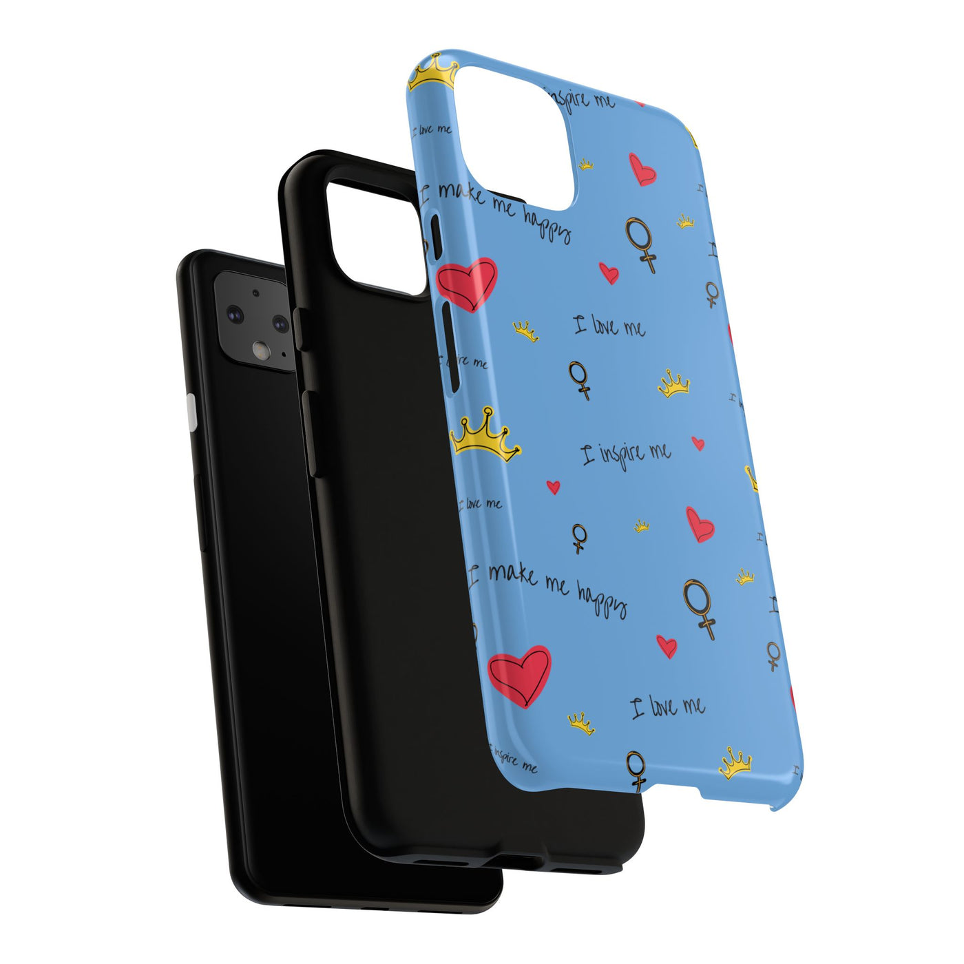 Inspiring Phone Case - 'I Love Me' Design - Tough Cases