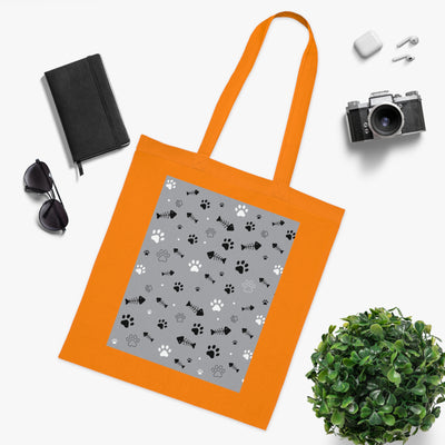 Cute Pet Themed Cotton Tote Bag - Perfect for Animal Lovers