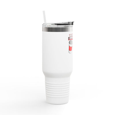 Running on Coffee & Faith Insulated Travel Mug - 40oz Coffee Lover's Companion