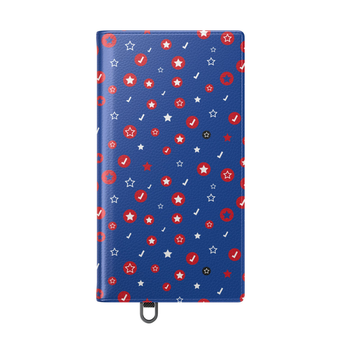 Patriotic Flip Case for Smartphones - Fun Stars and Stripes Design
