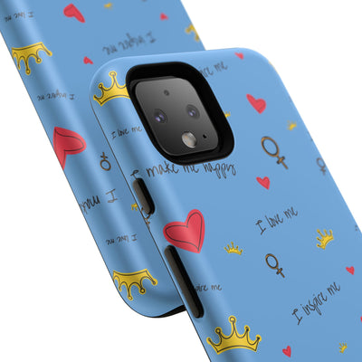 Inspiring Phone Case - 'I Love Me' Design - Tough Cases