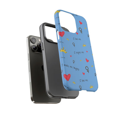 Inspiring Phone Case - 'I Love Me' Design - Tough Cases