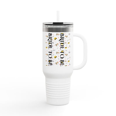 Bride-To-Be Insulated Travel Mug - 40oz Wedding Gift for Bridal Showers, Bachelorette Parties