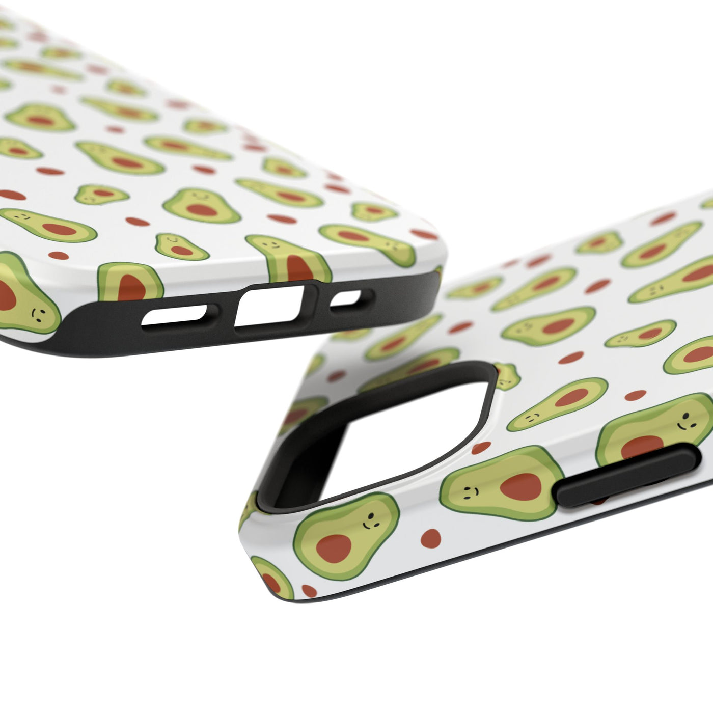 Avocado Pattern Impact-Resistant Phone Case - Fun & Functional