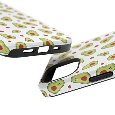 Avocado Pattern Impact-Resistant Phone Case - Fun & Functional