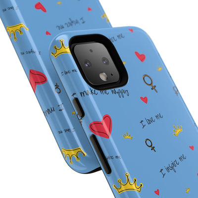Inspiring Phone Case - 'I Love Me' Design - Tough Cases