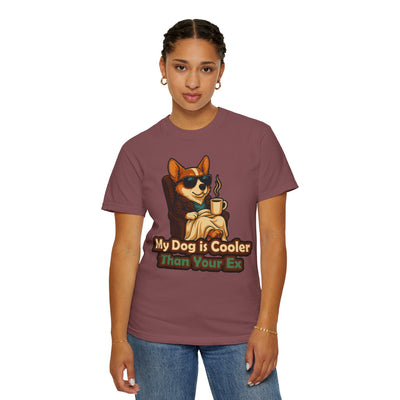 Dog Lover T-Shirt - Funny Cool Dog Quote Unisex Garment-Dyed Tee