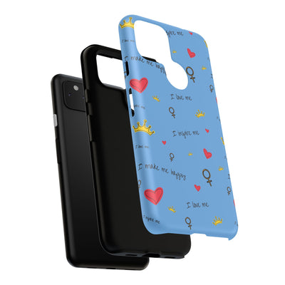 Inspiring Phone Case - 'I Love Me' Design - Tough Cases