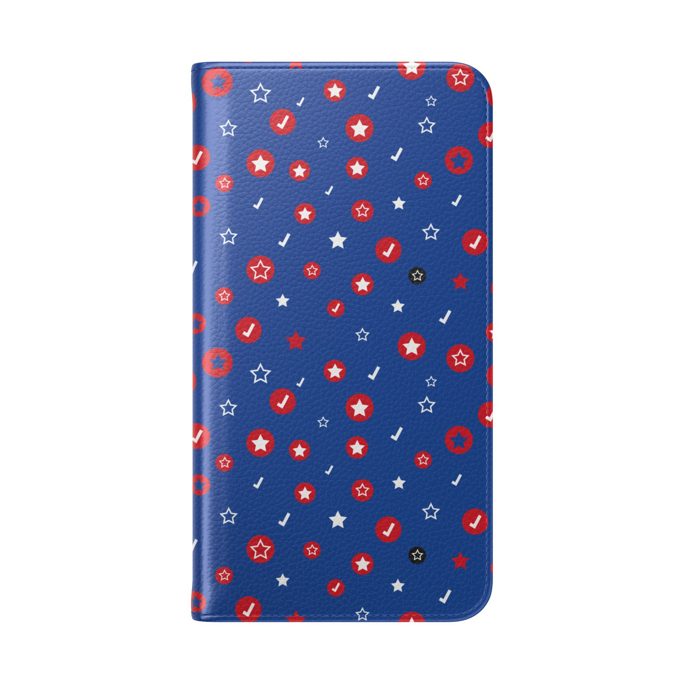 Patriotic Flip Case for Smartphones - Fun Stars and Stripes Design