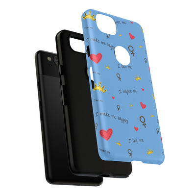 Inspiring Phone Case - 'I Love Me' Design - Tough Cases