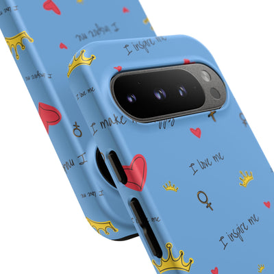 Inspiring Phone Case - 'I Love Me' Design - Tough Cases