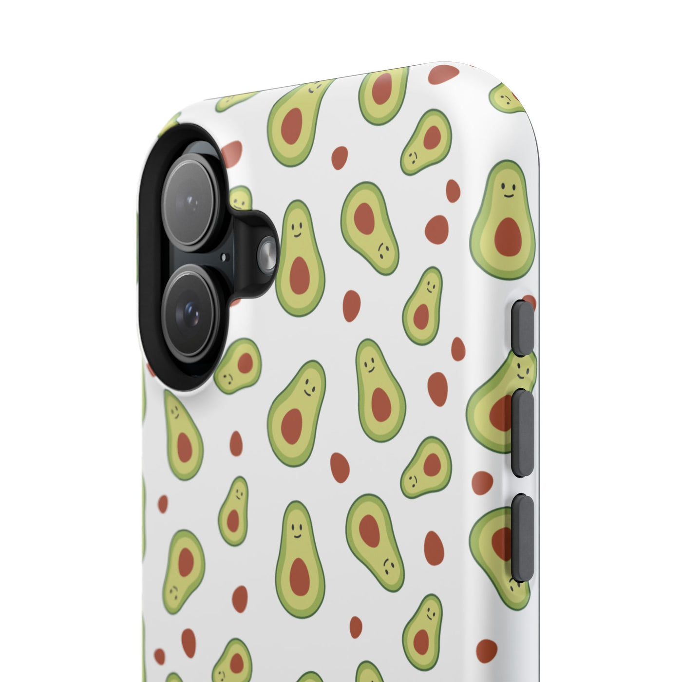 Avocado Pattern Impact-Resistant Phone Case - Fun & Functional