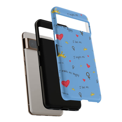 Inspiring Phone Case - 'I Love Me' Design - Tough Cases
