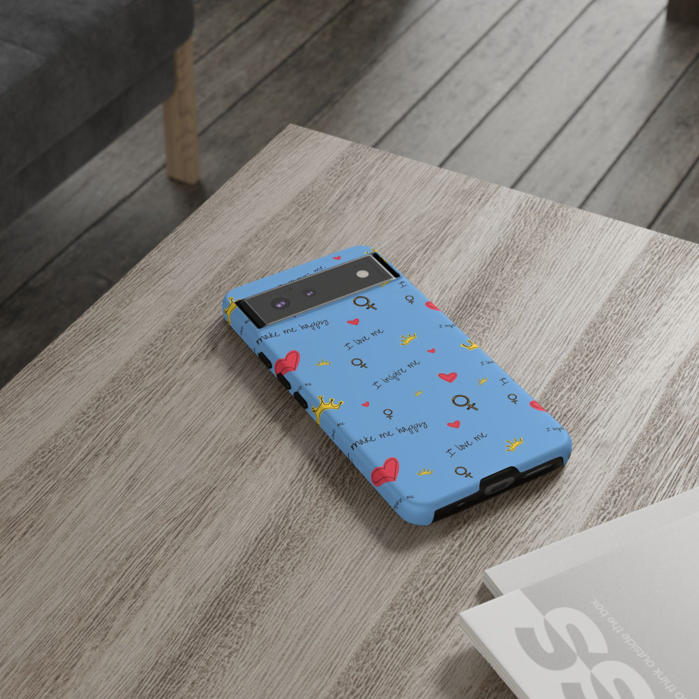 Inspiring Phone Case - 'I Love Me' Design - Tough Cases