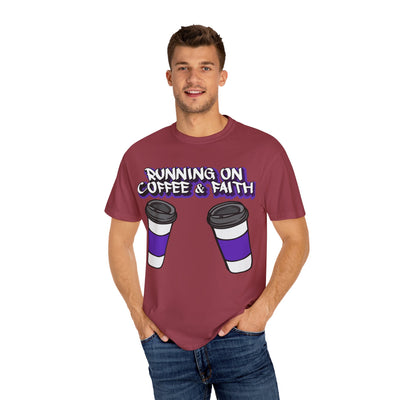 Coffee & Faith Unisex T-Shirt, Casual Wear, Gift for Coffee Lovers, Faith-Inspired Apparel, Comfortable Everyday Tee