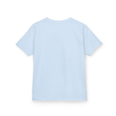 Kids 'Running on Coffee & Faith' Tee - Fun Cotton Shirt for Future Leaders