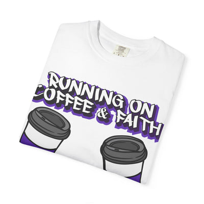 Coffee & Faith Unisex T-Shirt, Casual Wear, Gift for Coffee Lovers, Faith-Inspired Apparel, Comfortable Everyday Tee