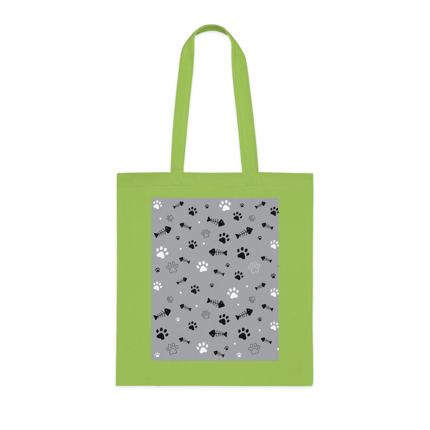 Cute Pet Themed Cotton Tote Bag - Perfect for Animal Lovers