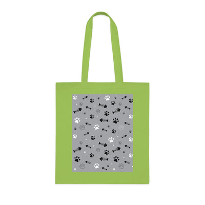 Cute Pet Themed Cotton Tote Bag - Perfect for Animal Lovers