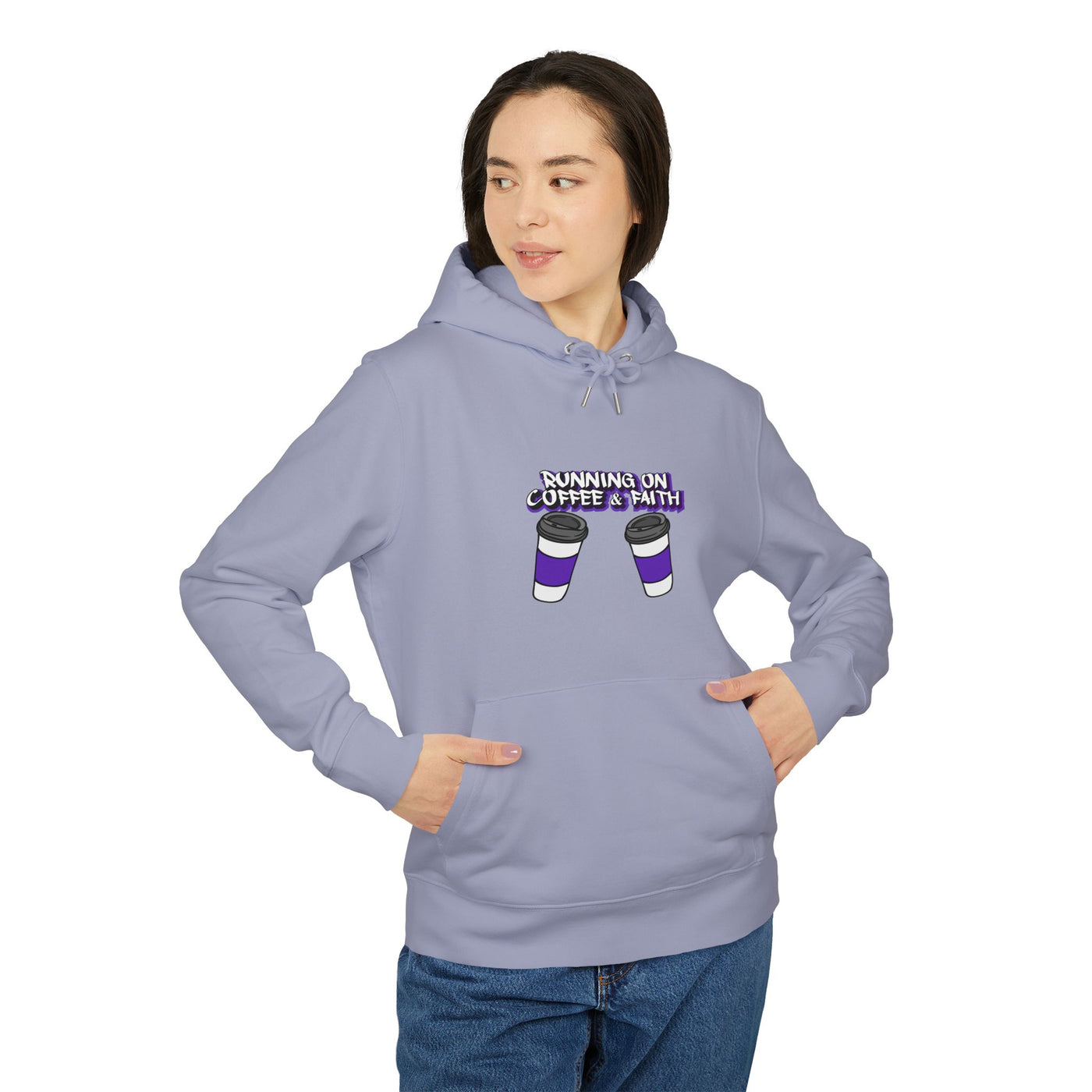 Unisex Hoodie - "Running on Coffee & Faith" Casual Wear