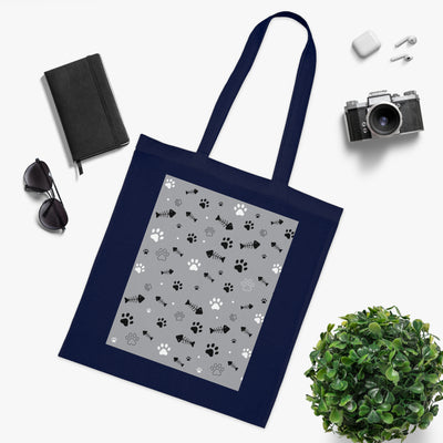 Cute Pet Themed Cotton Tote Bag - Perfect for Animal Lovers