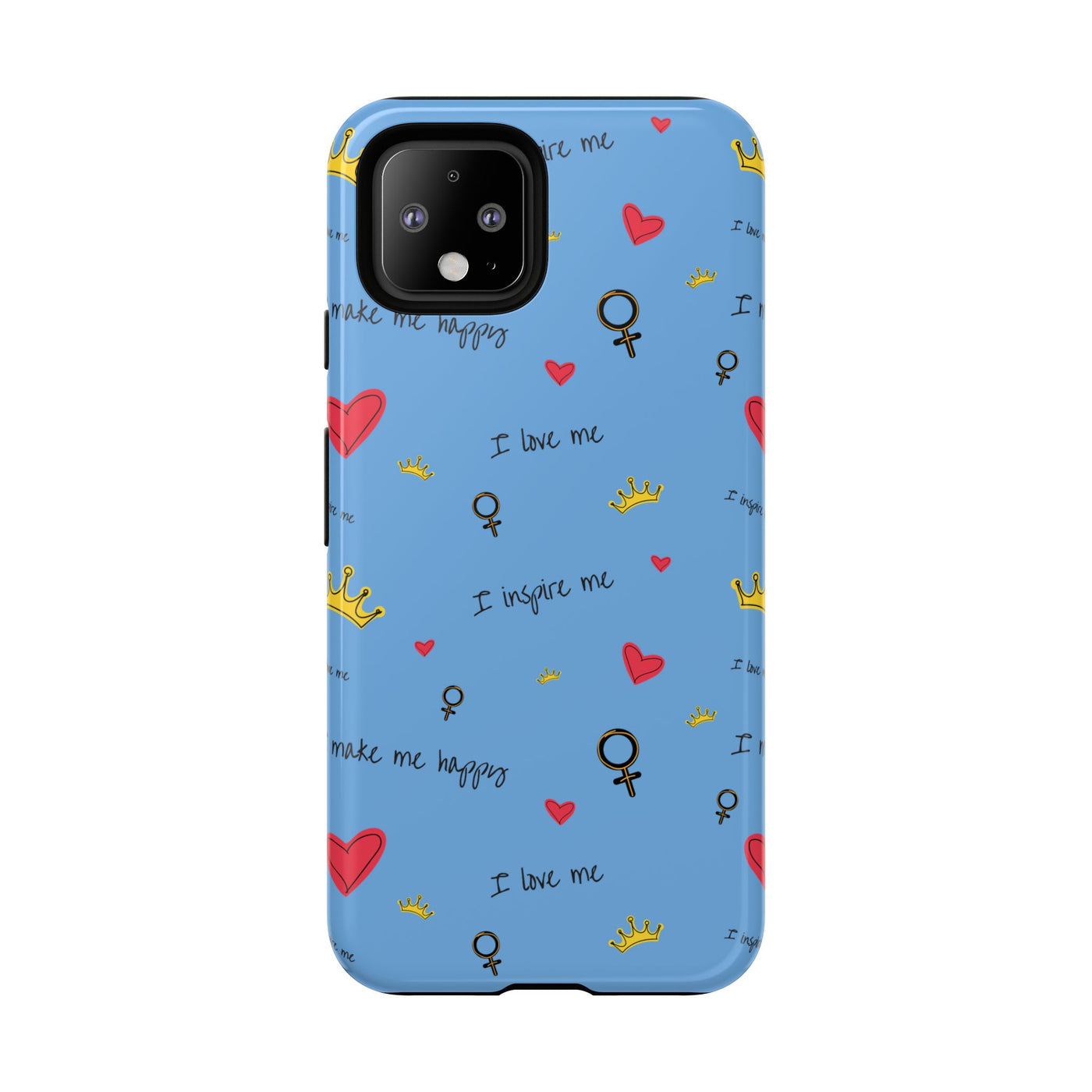 Inspiring Phone Case - 'I Love Me' Design - Tough Cases