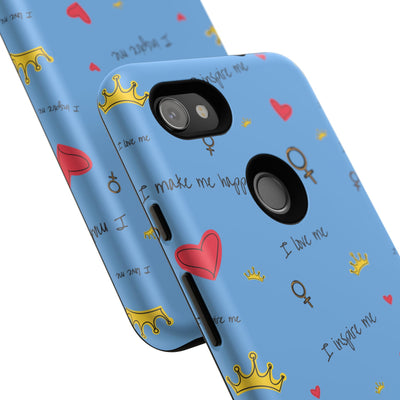 Inspiring Phone Case - 'I Love Me' Design - Tough Cases