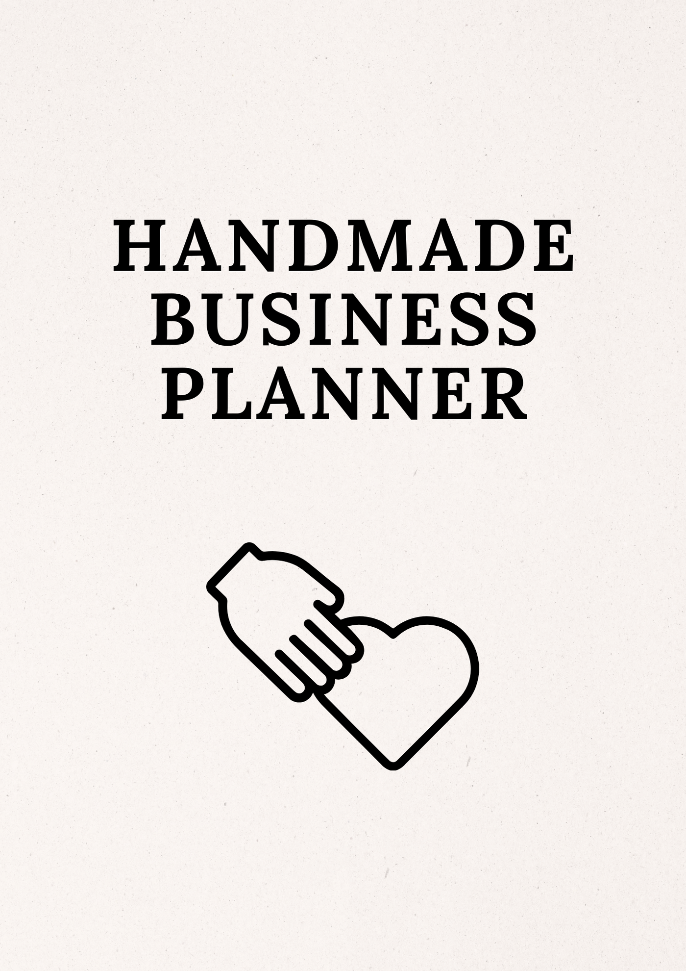HANDMADE BUSINESS PLANNER