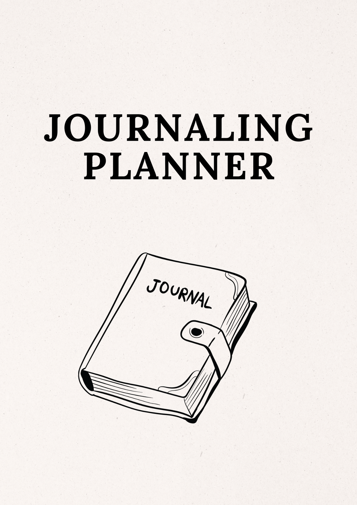 Journaling Planner